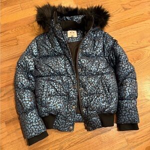 Appaman Blue and Black Puffer Jacket